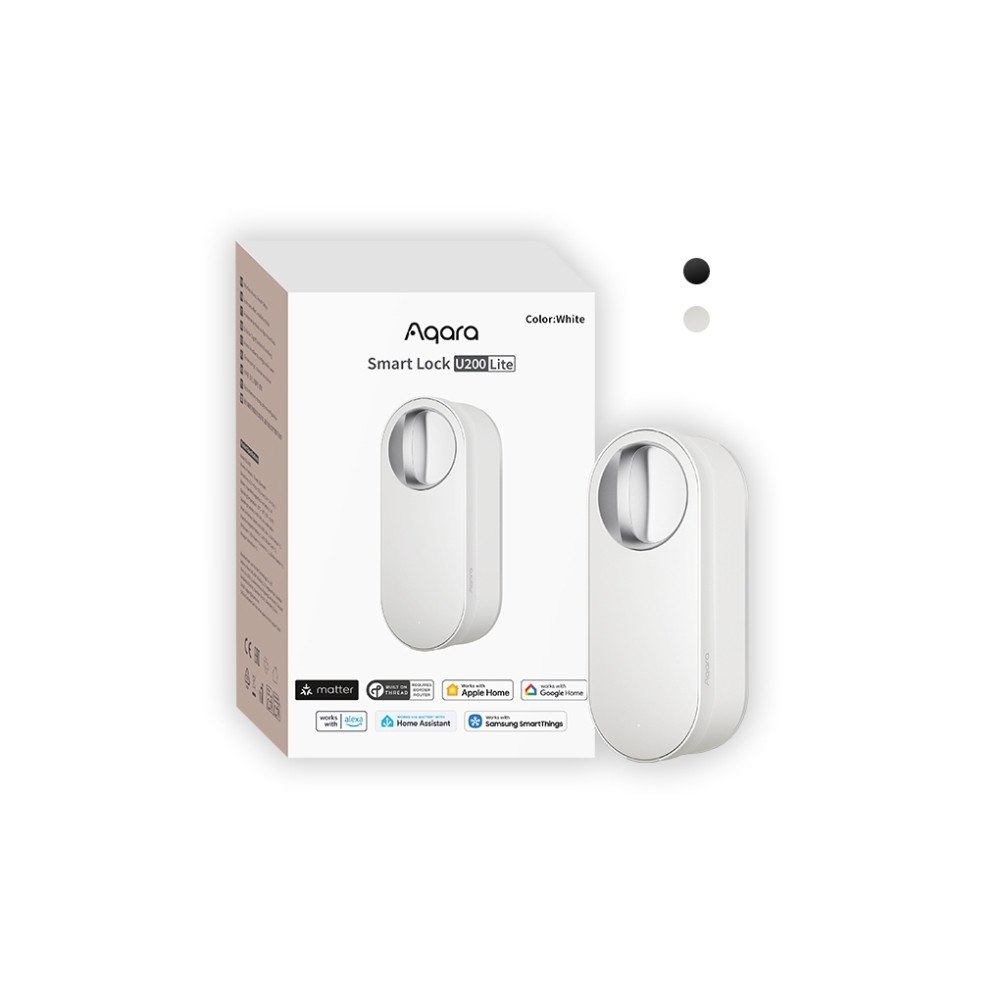 Aqara Aqara U200 Lite EL-D03D-W - dörrlås - vit