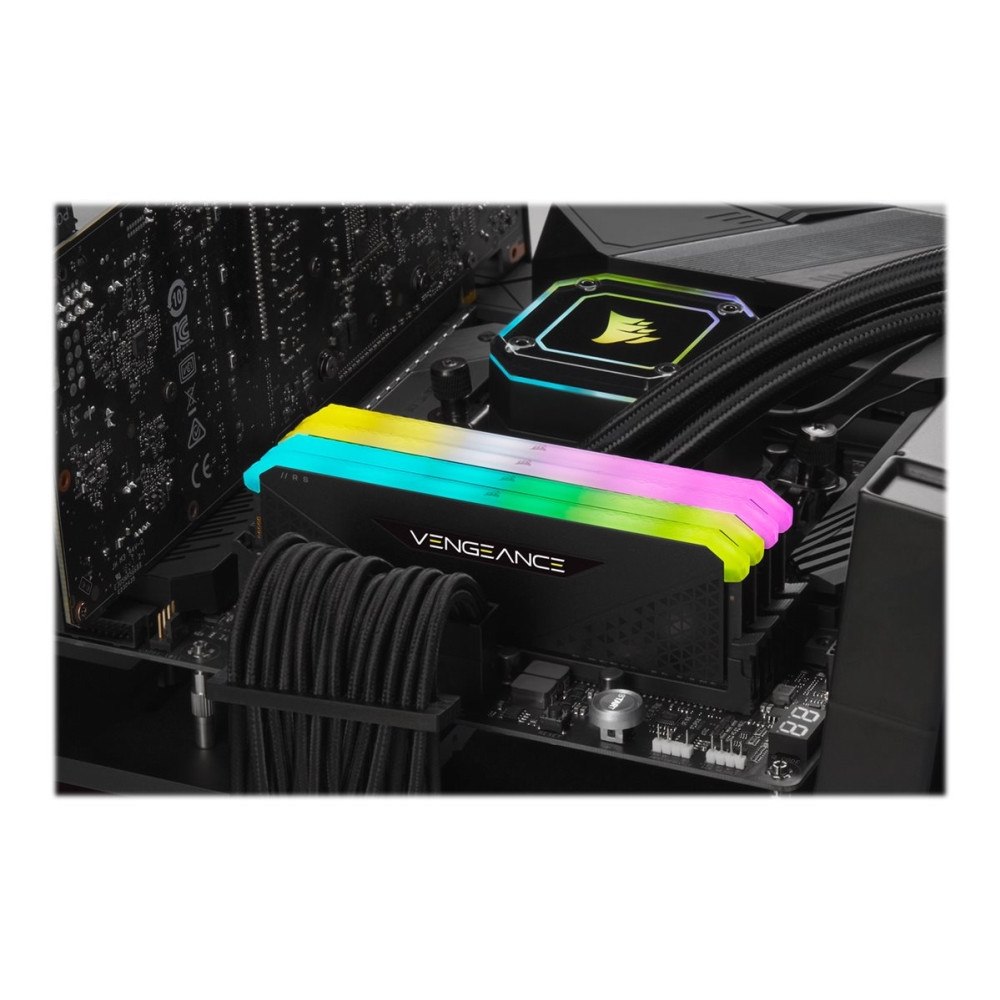 Corsair Microsystems CORSAIR Vengeance RGB RS - DDR4 - modul - 16 GB - DIMM 288-pin - 3200 MHz / PC4-25600 - ej buffrad