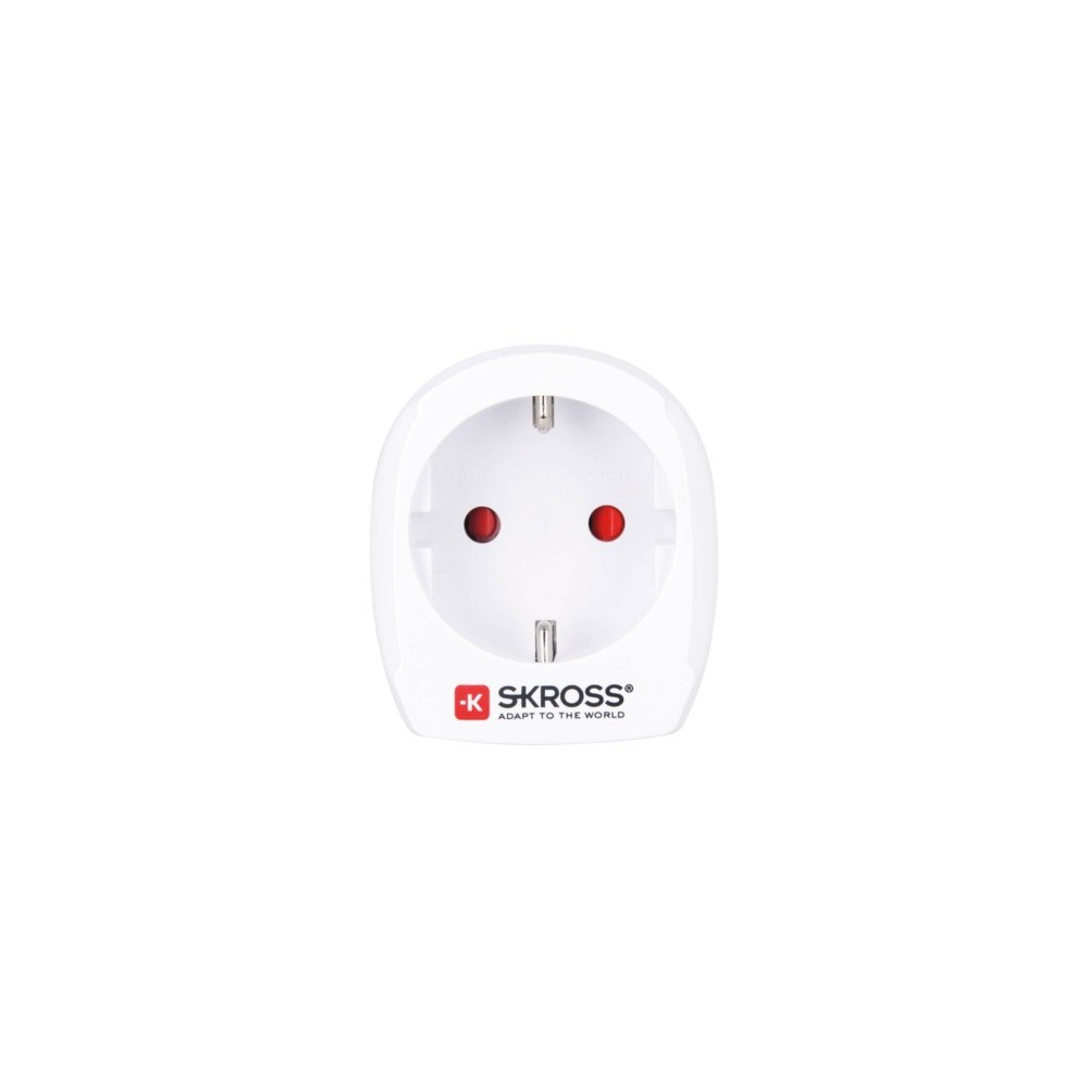 SKROSS Skross Europe to USA, Typ B, Typ C (Europlug), 100-240 V, 15...
