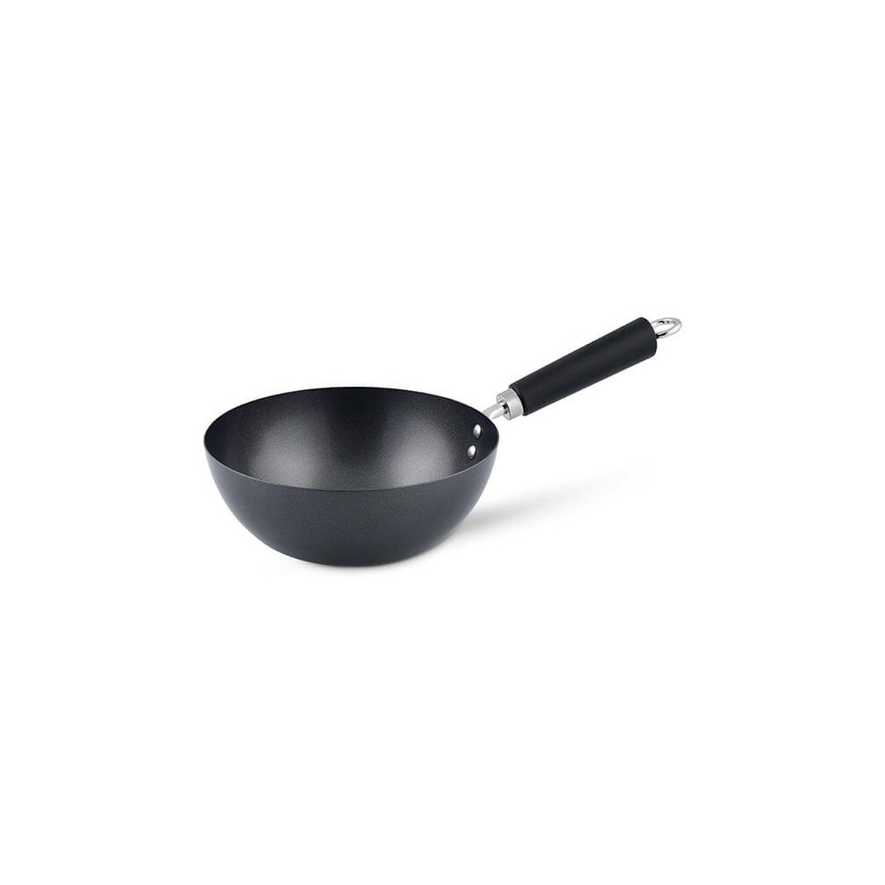 Kenhom Ken Hom KH420001, Rund, Wokpanna, Svart, Kolstål, 1,5 mm, 20...