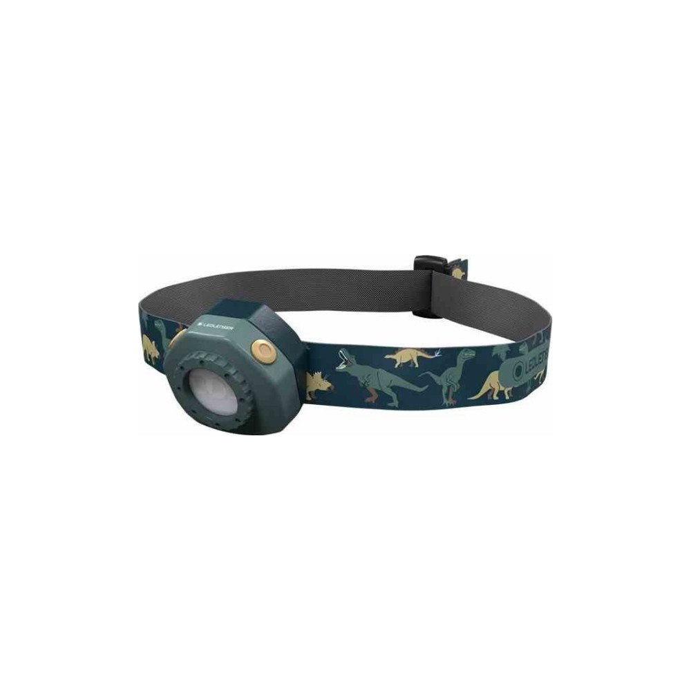 Led Lenser Ledlenser KIDLED4R - huvudficklampa - LED - blått/rött/vitt ljus - grön