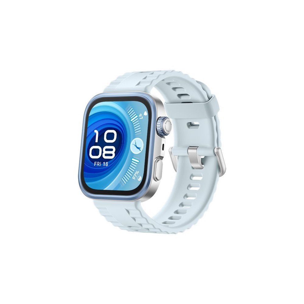 Huawei Huawei Watch Fit 4 Pro - aluminiumlegering - smart klocka med rem - blå - titanblå