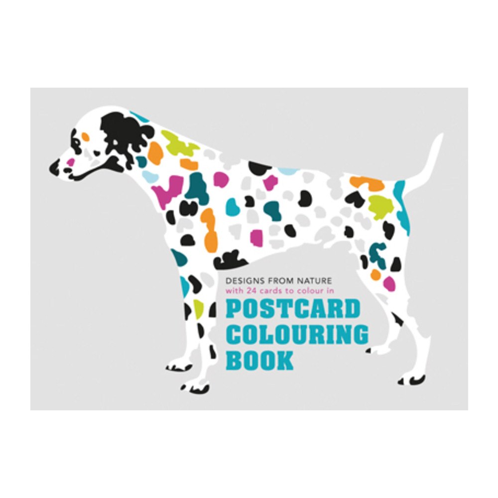 Abrams & Chronicle Books Postcard colouring book - designs from nature (häftad, eng)