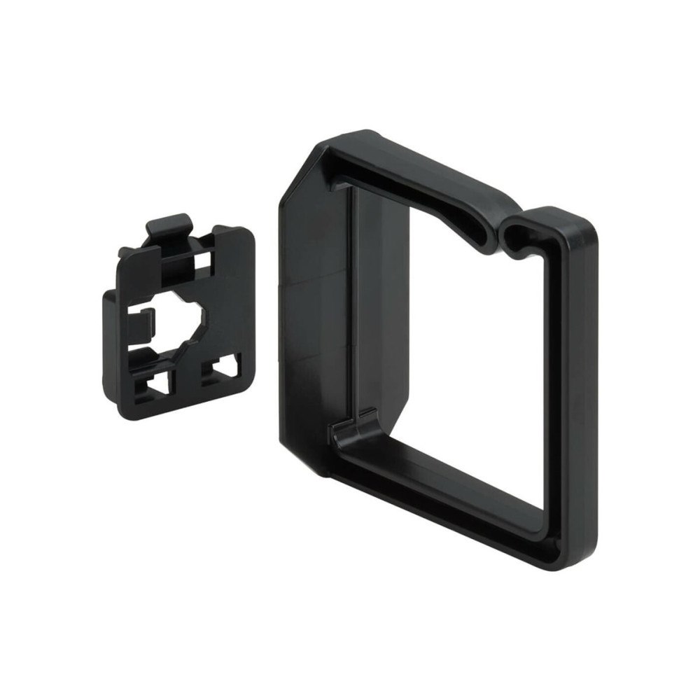 Eaton Corporation Eaton Tripp Lite Series Cable Management D-Rings for DIN Rails - Multi-Angle, 2U, Black, 2 Pack - D-ringkabelhanteringss...