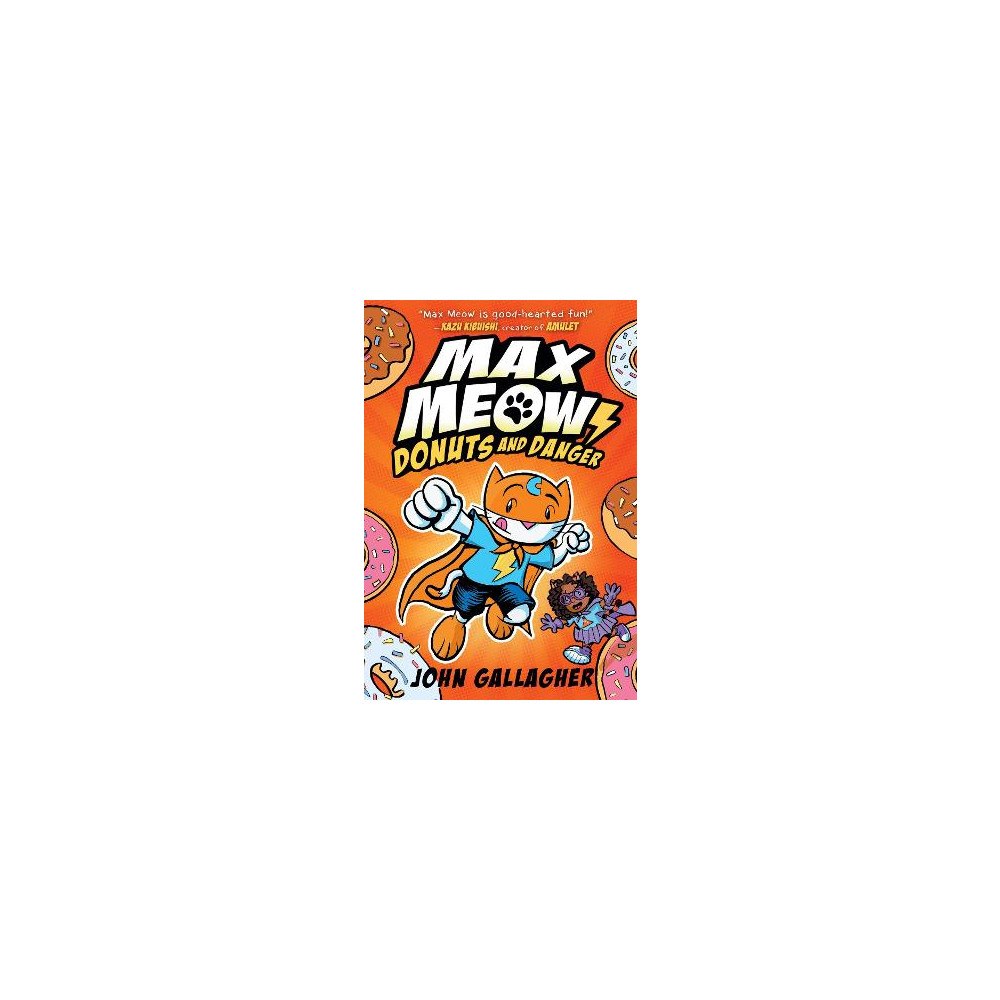John Gallagher Max Meow Book 2: Donuts and Danger: (A Graphic Novel) (inbunden, eng)