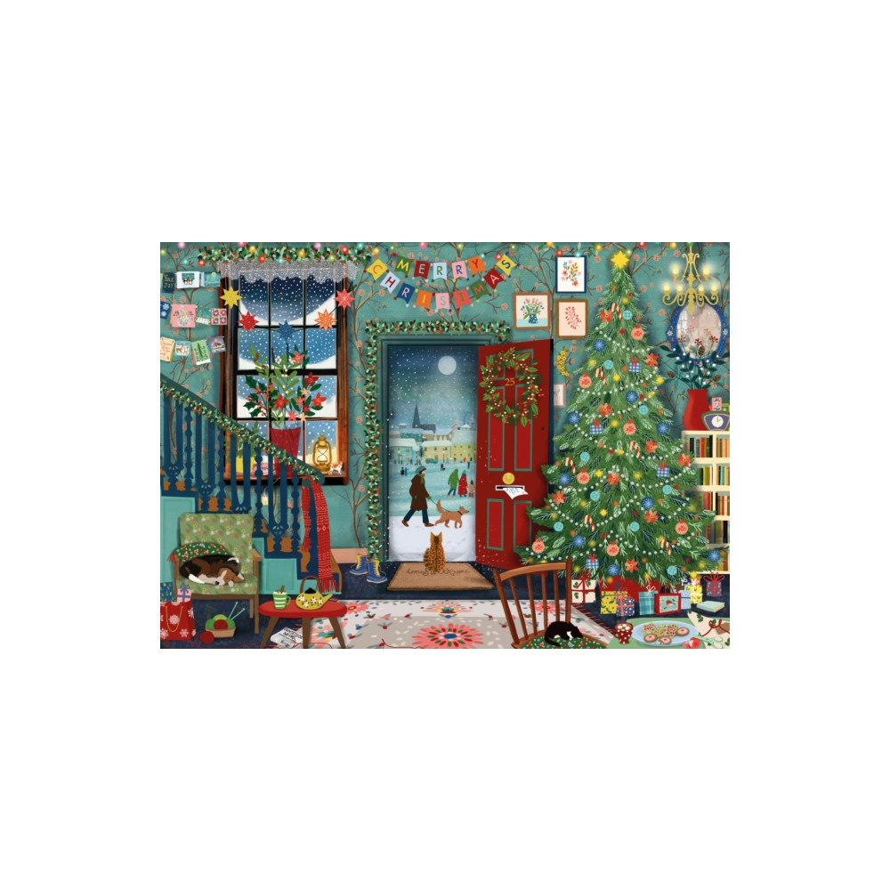 OTTERHOUSE JIGSAWS Jigsaw 1000 Piece - Ready For Christmas (L)