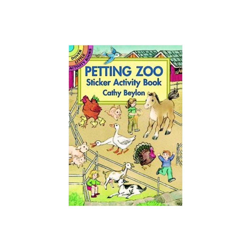 Dover publications inc. Petting Zoo Sticker Activity Book (häftad, eng)