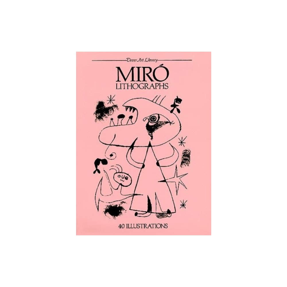 Dover publications inc. Miro Lithographs (häftad, eng)