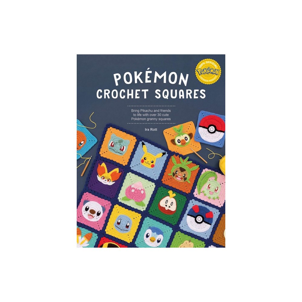David & Charles PokeMon Crochet Squares (häftad, eng)