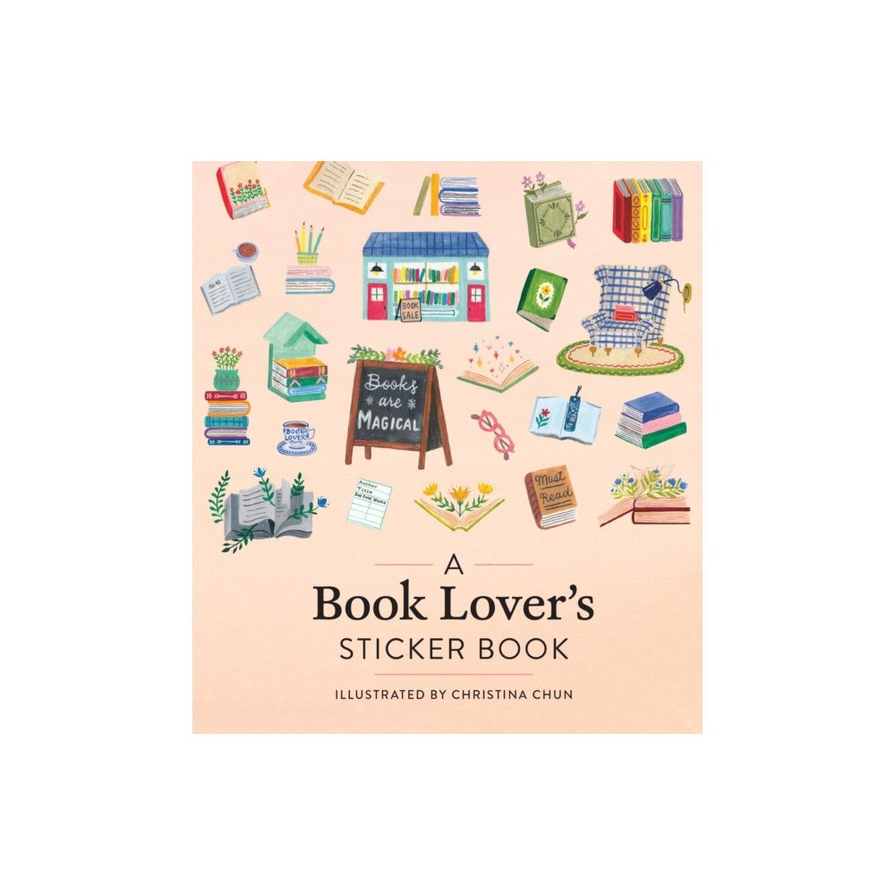 Workman Publishing A Book Lover's Sticker Book (inbunden, eng)