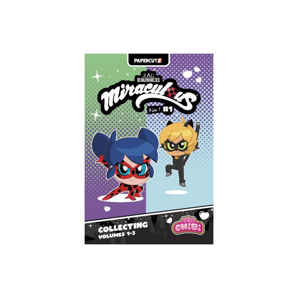 Papercutz Miraculous Chibi 3 in 1 Vol. 1 (häftad, eng)