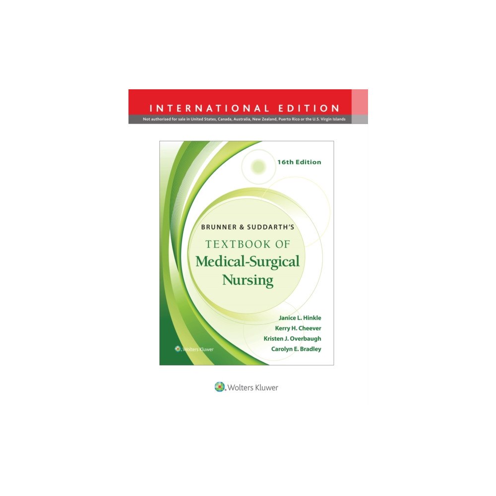 Wolters Kluwer Health Brunner & Suddarth's Textbook of Medical-Surgical Nursing (inbunden, eng)