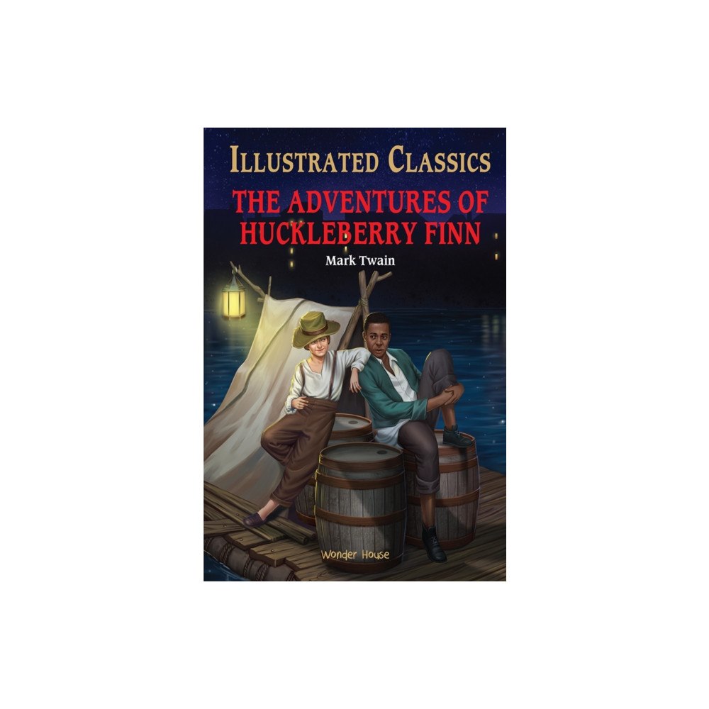 Prakash Books The Adventures of Huckleberry Finn : Illustrated Children Classics (inbunden, eng)