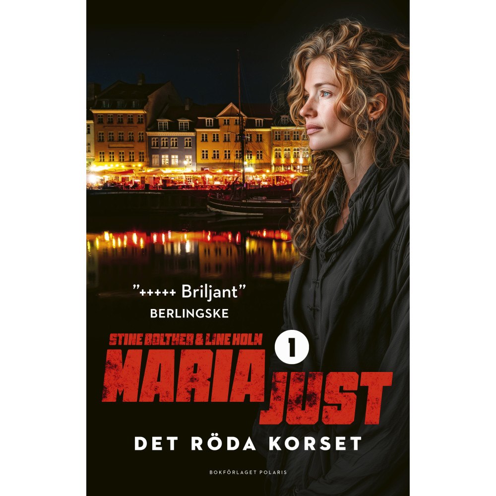 Line Holm Det röda korset (bok, danskt band)
