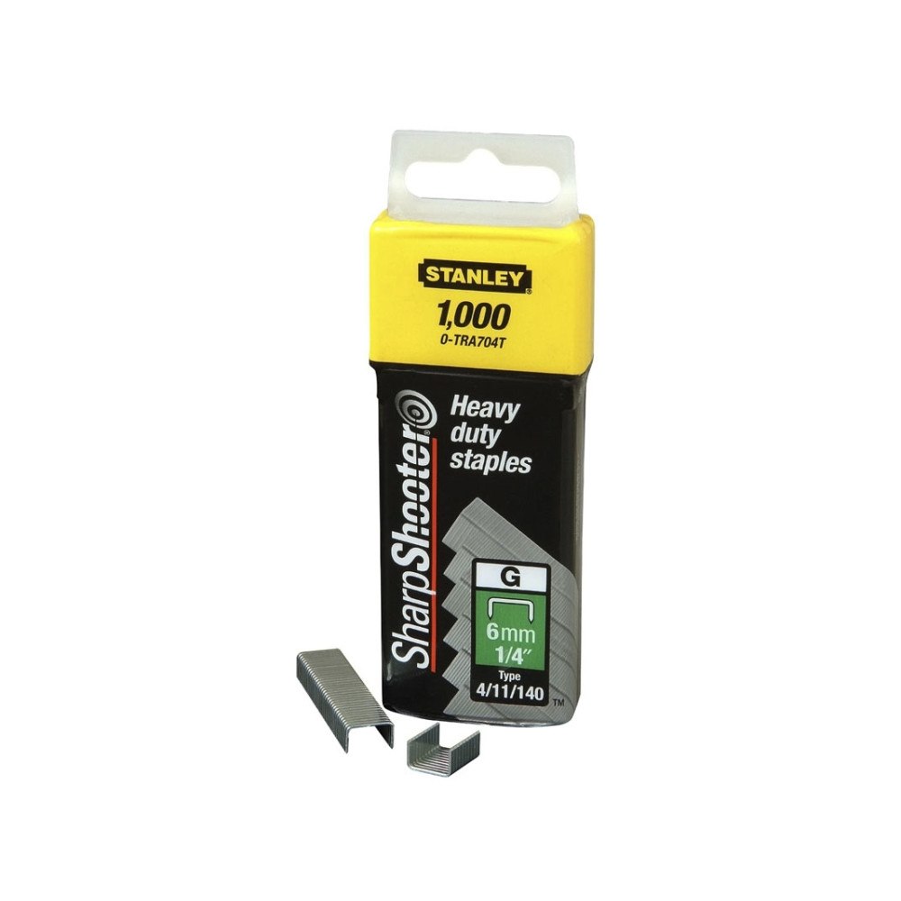Stanley Stanley PUNTI TIPO - klamrar - 6 mm - paket med 1000