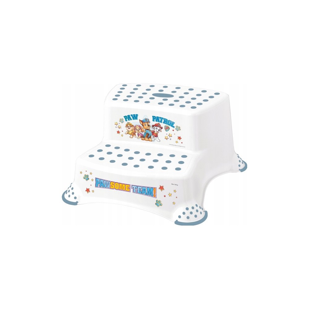 Keeeper keeeper barnpall "igor Paw Patrol" två steg, vit med tryck,...