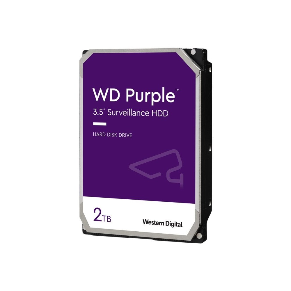 Western Digital WD Purple Surveillance WD23PURZ - hårddisk - 2 TB - SATA 6Gb/s