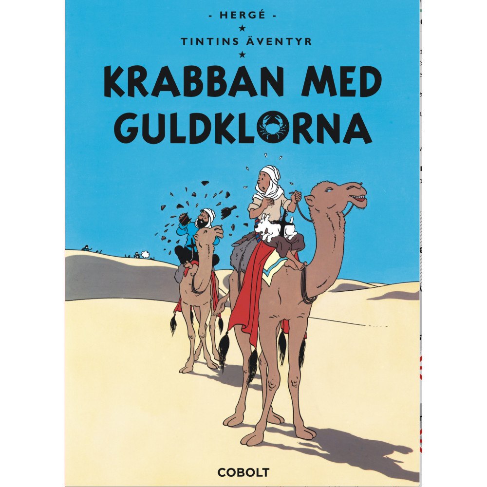 Cobolt Förlag Krabban med guldklorna (inbunden) (Skadad)