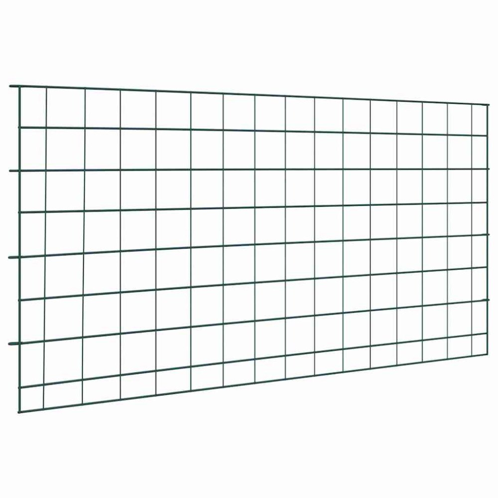 vidaXL Dammskydd Set 5 pcs Grön 100 x 50 cm Stål