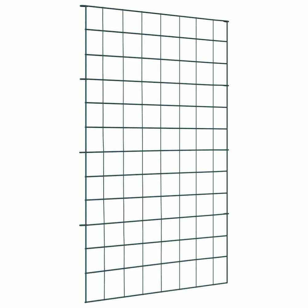 vidaXL Dammskydd Set 8 pcs Grön 50 x 80 cm Stål