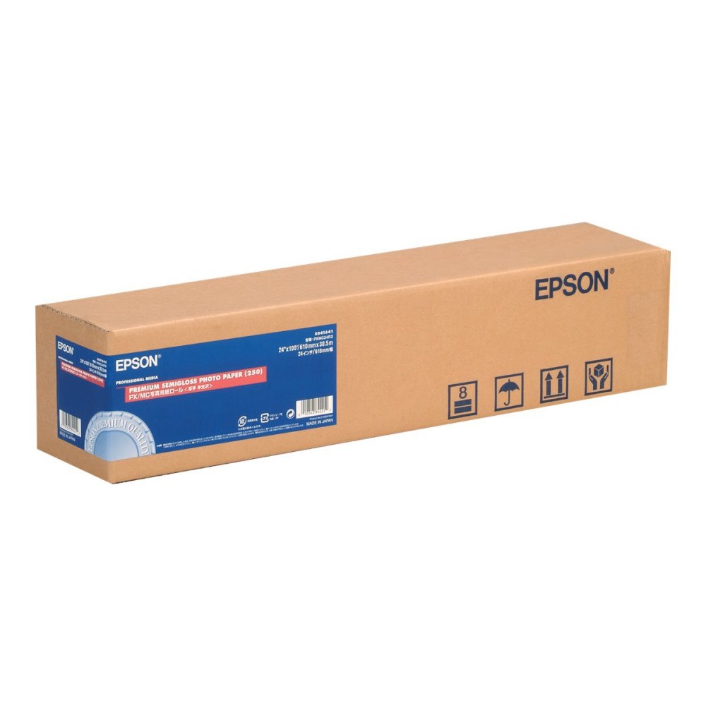 EPSON Epson Premium - fotopapper - halvblank - 1 rulle (rullar) - Rulle (61 cm x 30,5 m) - 255 g/m²
