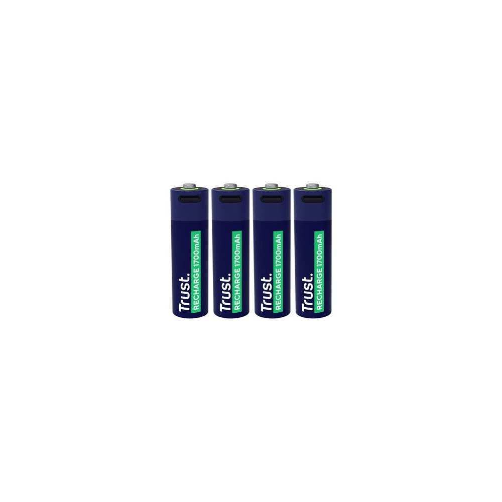 Trust Computer Products Trust batteri - USB-C - med batteri - 4 x AA-typ