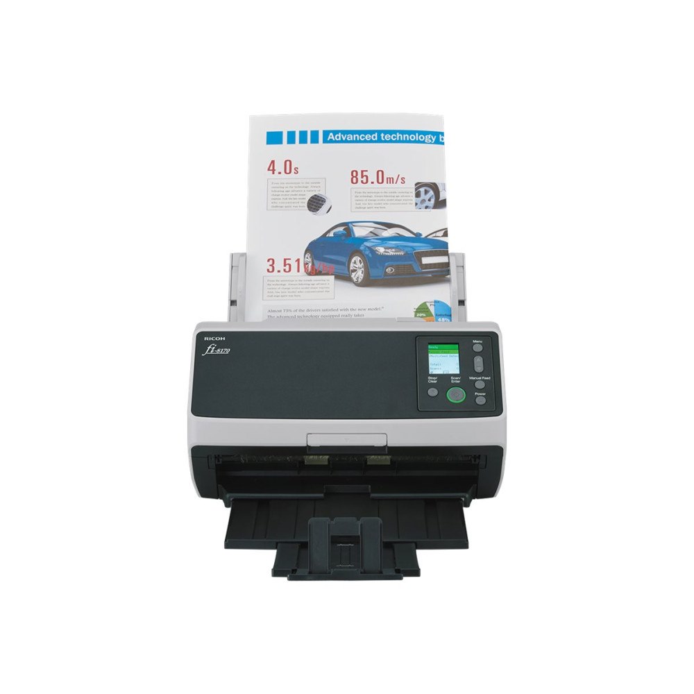 RICOH Ricoh fi-8170 - dokumentskanner - desktop - USB 3.2 Gen 1, Gigabit LAN