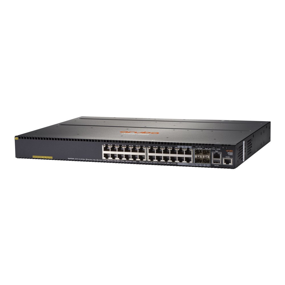 Hewlett Packard Enterprise HPE Aruba 2930M 24G POE+ 1-Slot - switch - 24 portar - Administrerad - rackmonterbar