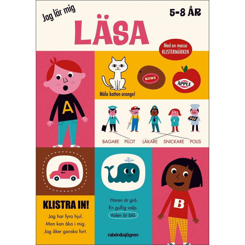 Ingela P Arrhenius Jag lär mig läsa