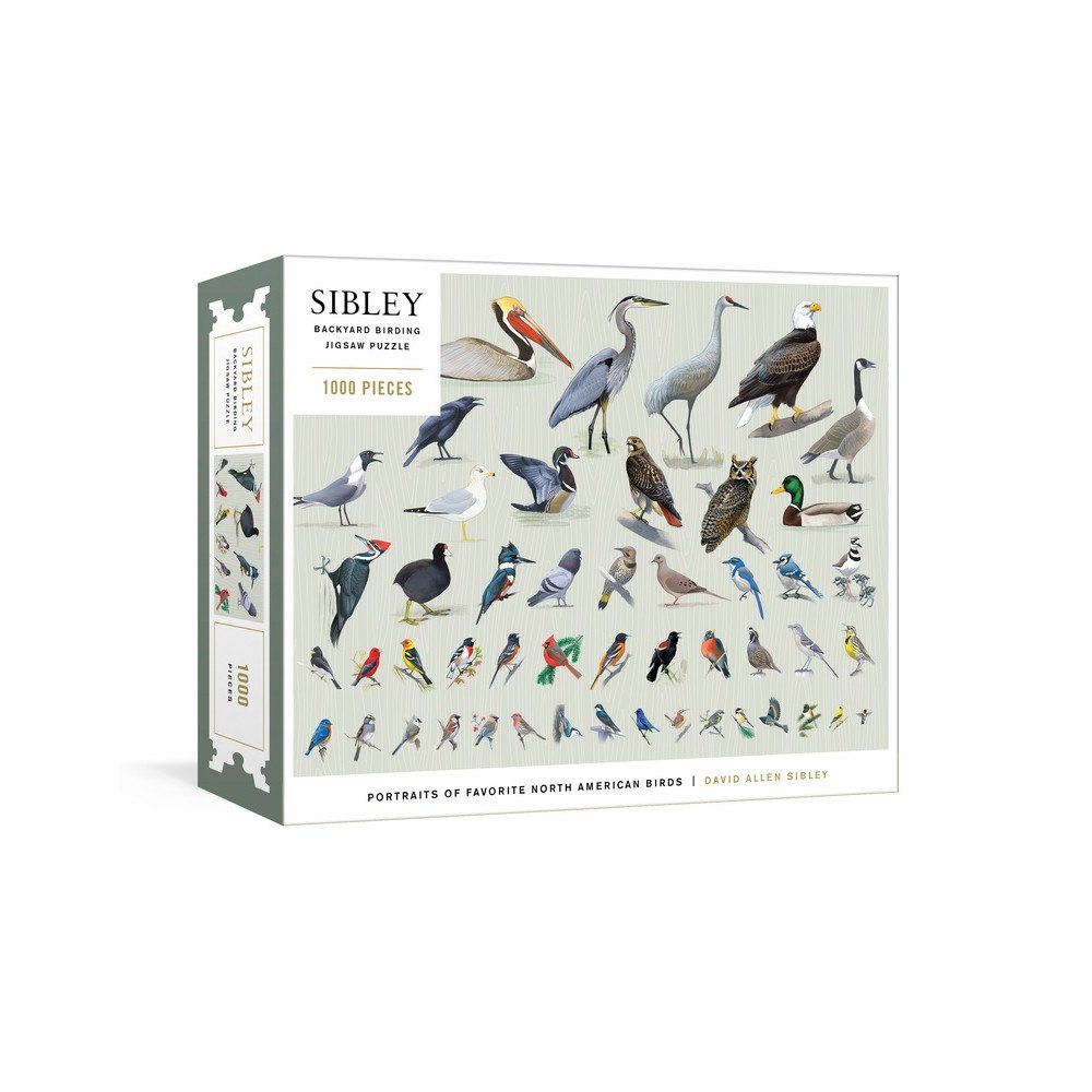 David Allen Sibley Sibley Backyard Birding Puzzle