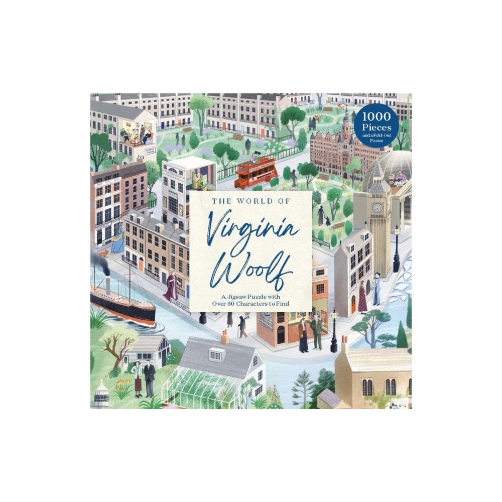 Virginia Woolf Pussel The World of Virginia Woolf 1000 bitar