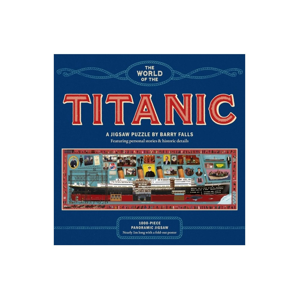 Barry Falls Pussel The World of the Titanic 1000 bitar