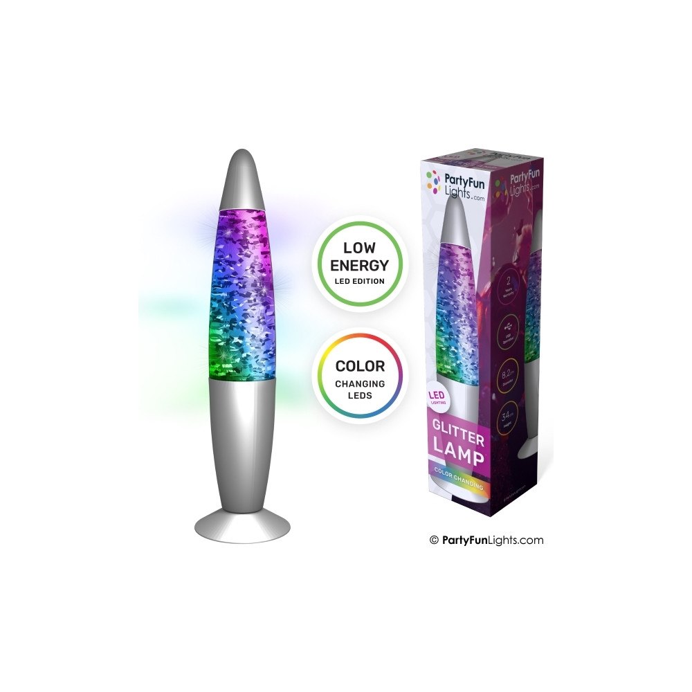 Partyfunlights Glitterlampa