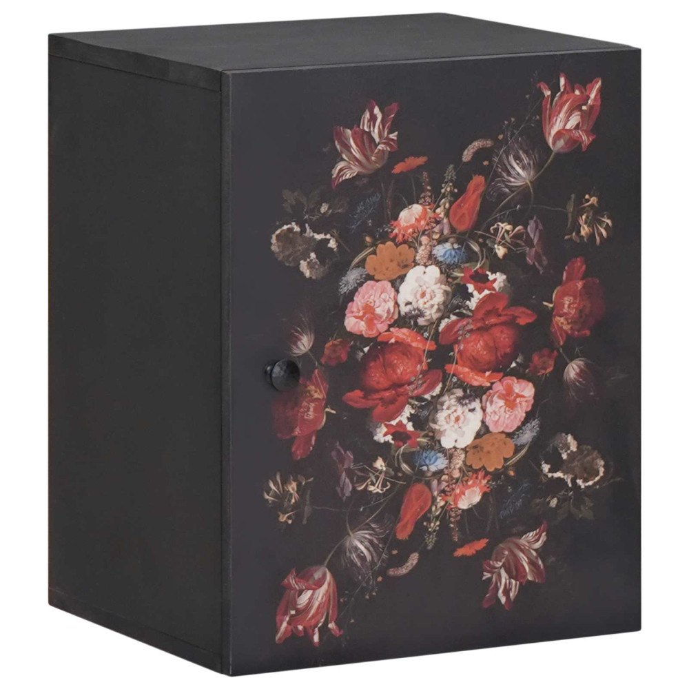 vidaXL Hängande skåp Väggmonterad Flerfärgsdesign 38 x 33,5 x 48 cm