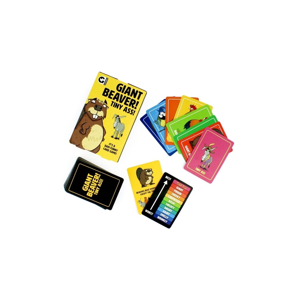GINGER FOX Giant Beaver! Tiny Ass!, Kortspel