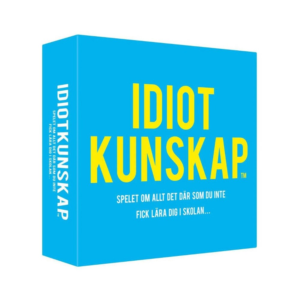 Kylskåpspoesi Idiotkunskap