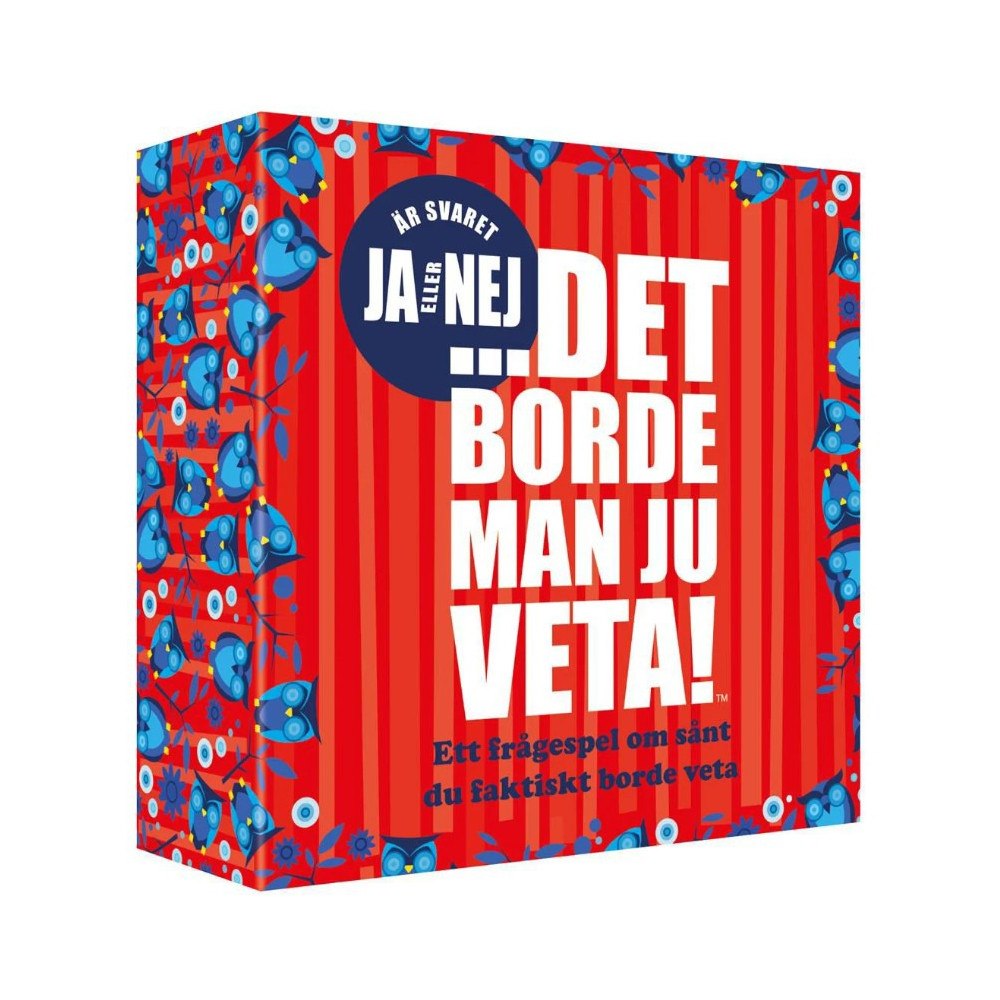 Kylskåpspoesi Det borde man ju veta Ja eller Nej