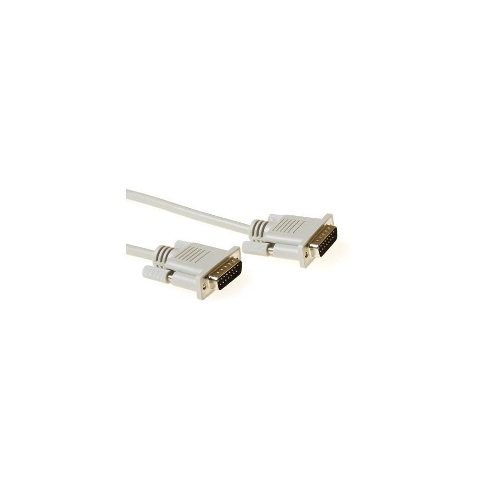 ACT ACT 1.8 metre Serial 1:1 connection cable 15 pin D-sub male