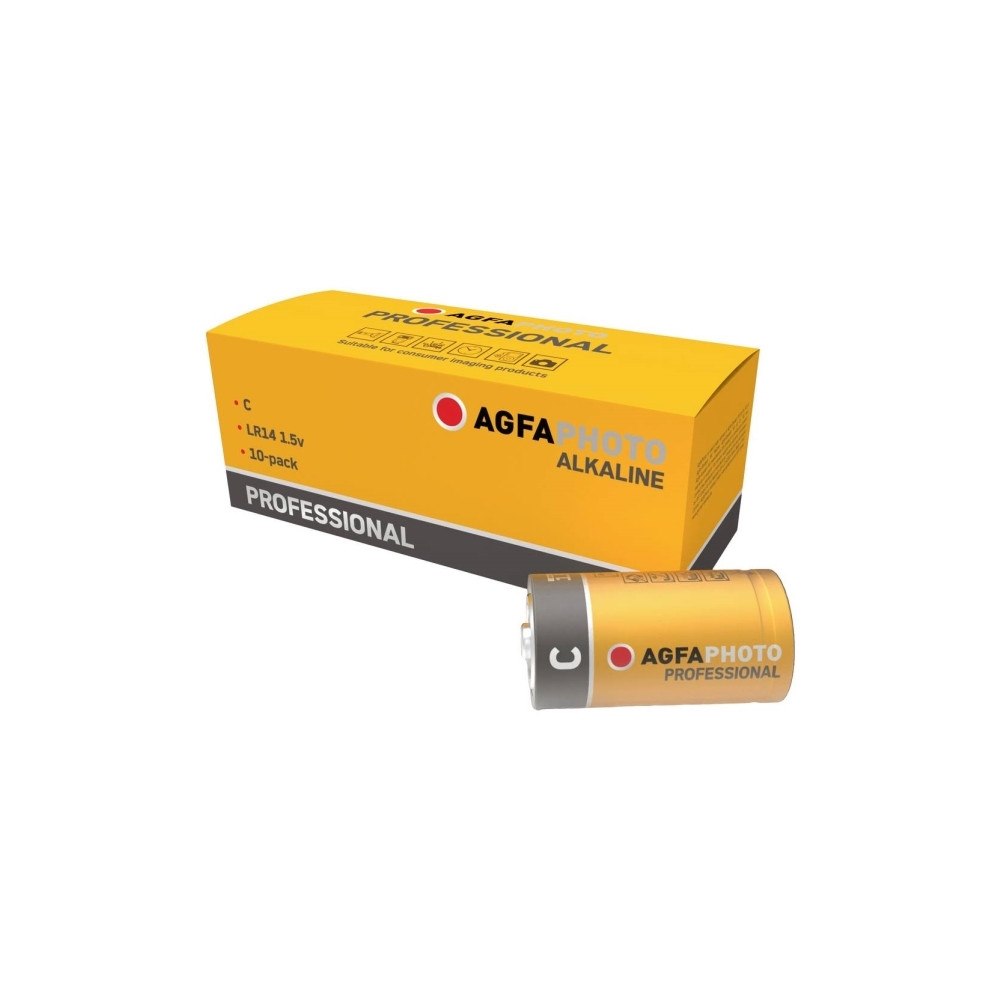AGFA AgfaPhoto Professional LR14 C-batteri R14 Alkali-mangan 1.5...