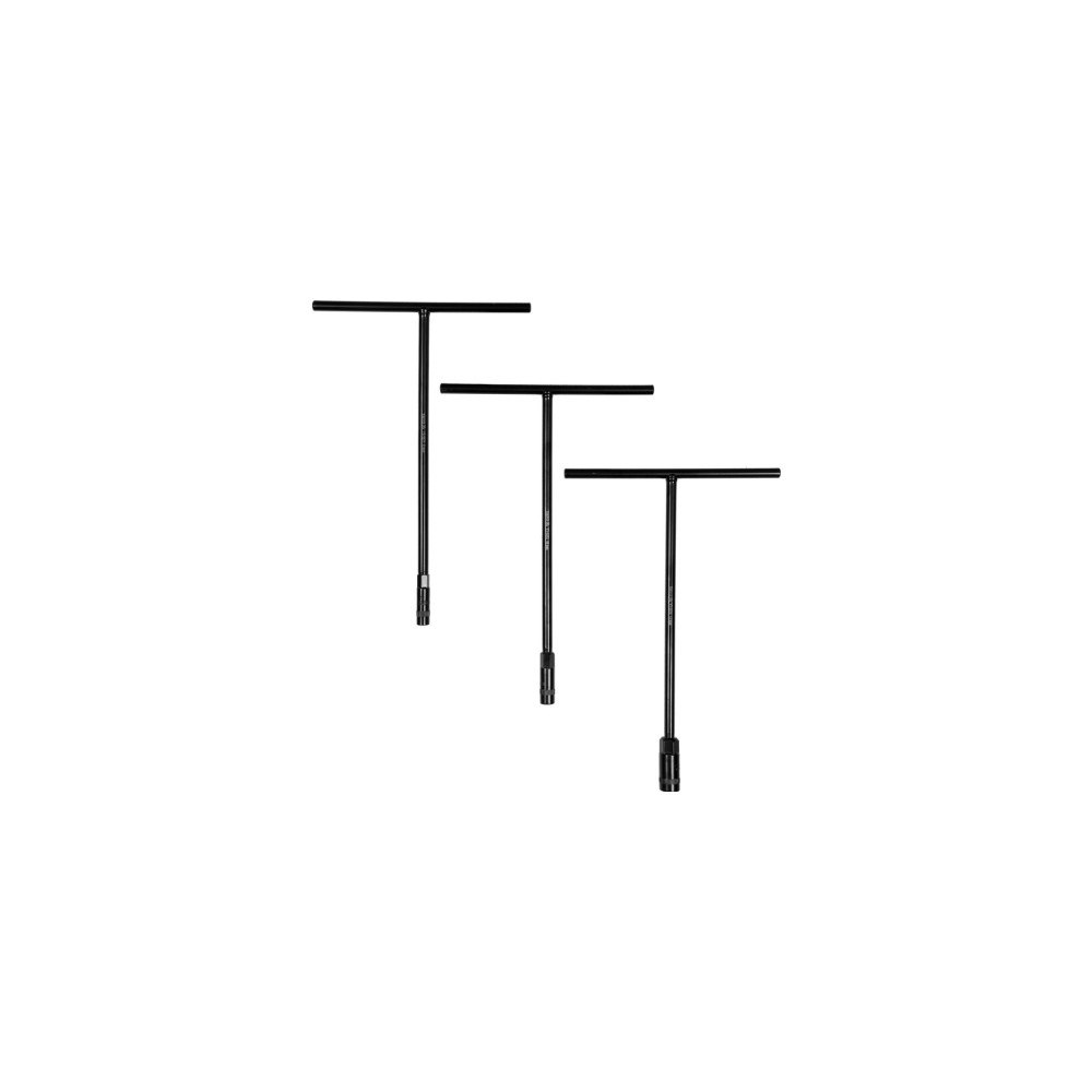 YATO Yato YT-15791, Hylsnyckeluppsättning, 3 styck, Svart, T-form...