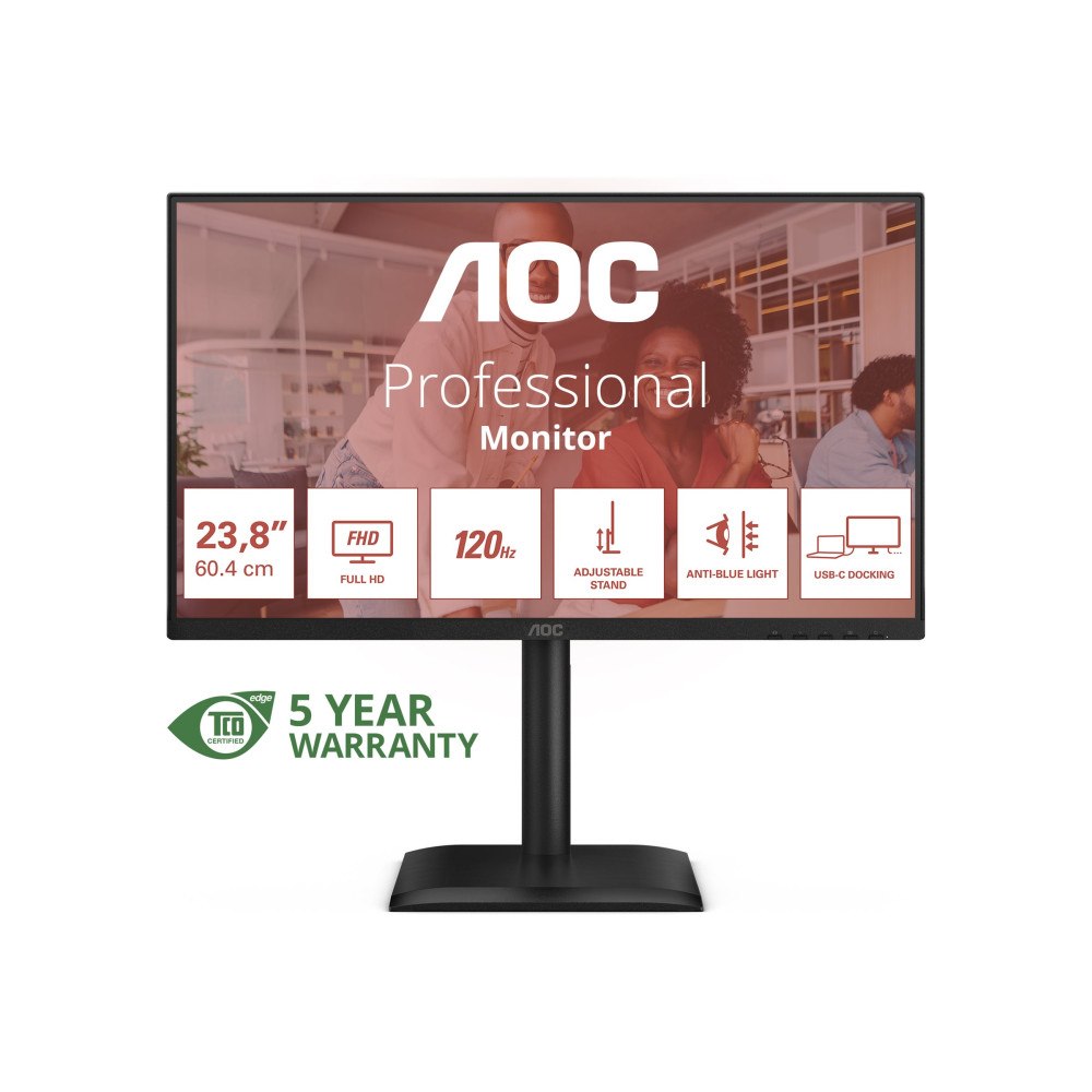 AOC AOC 24E4CV - LED-skärm - Full HD (1080p) - 24" - HDR