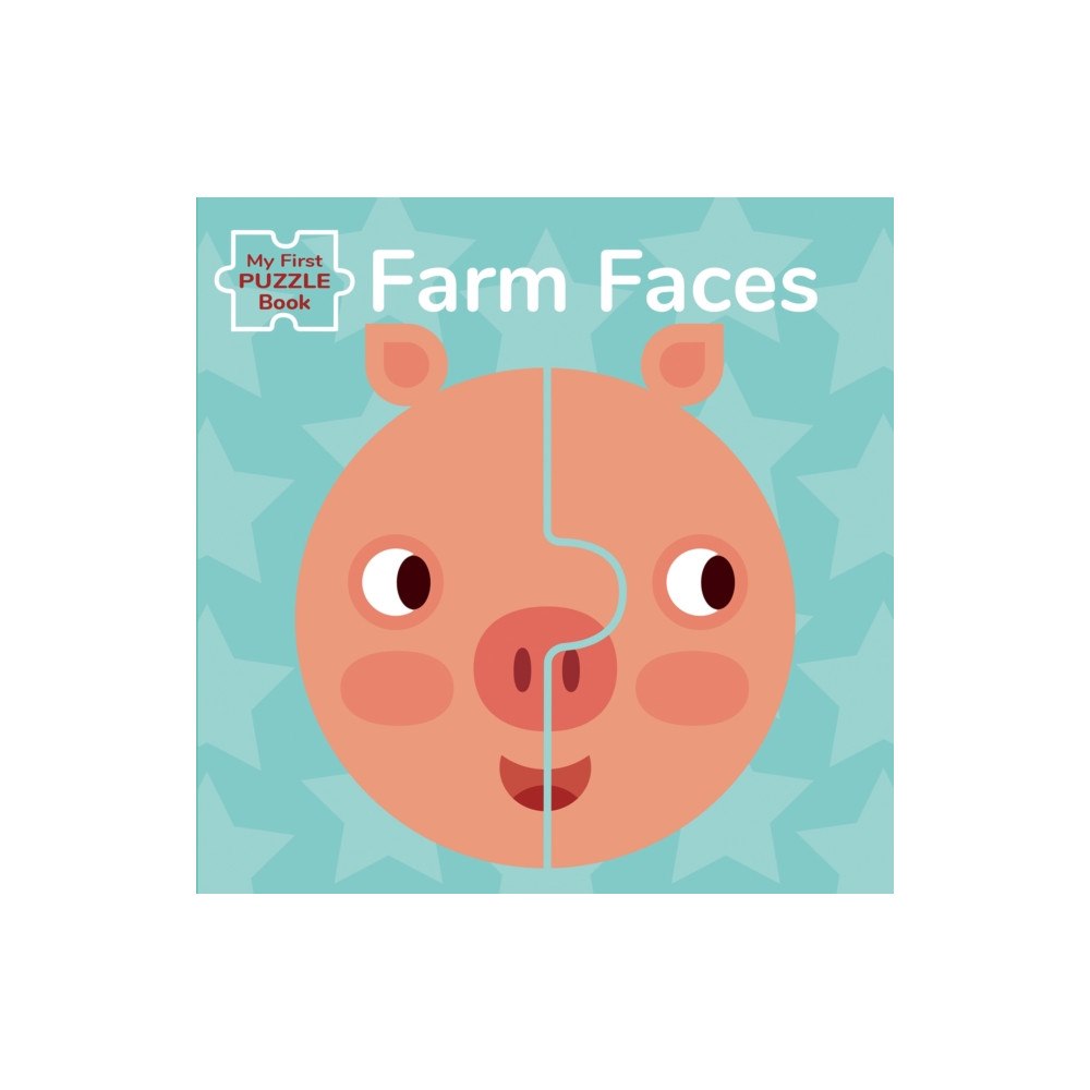 White Star My First Puzzle Book: Farm Faces (inbunden, eng)