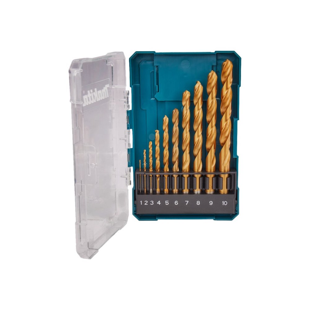 Makita Makita borrsats - för metall - 10 delar