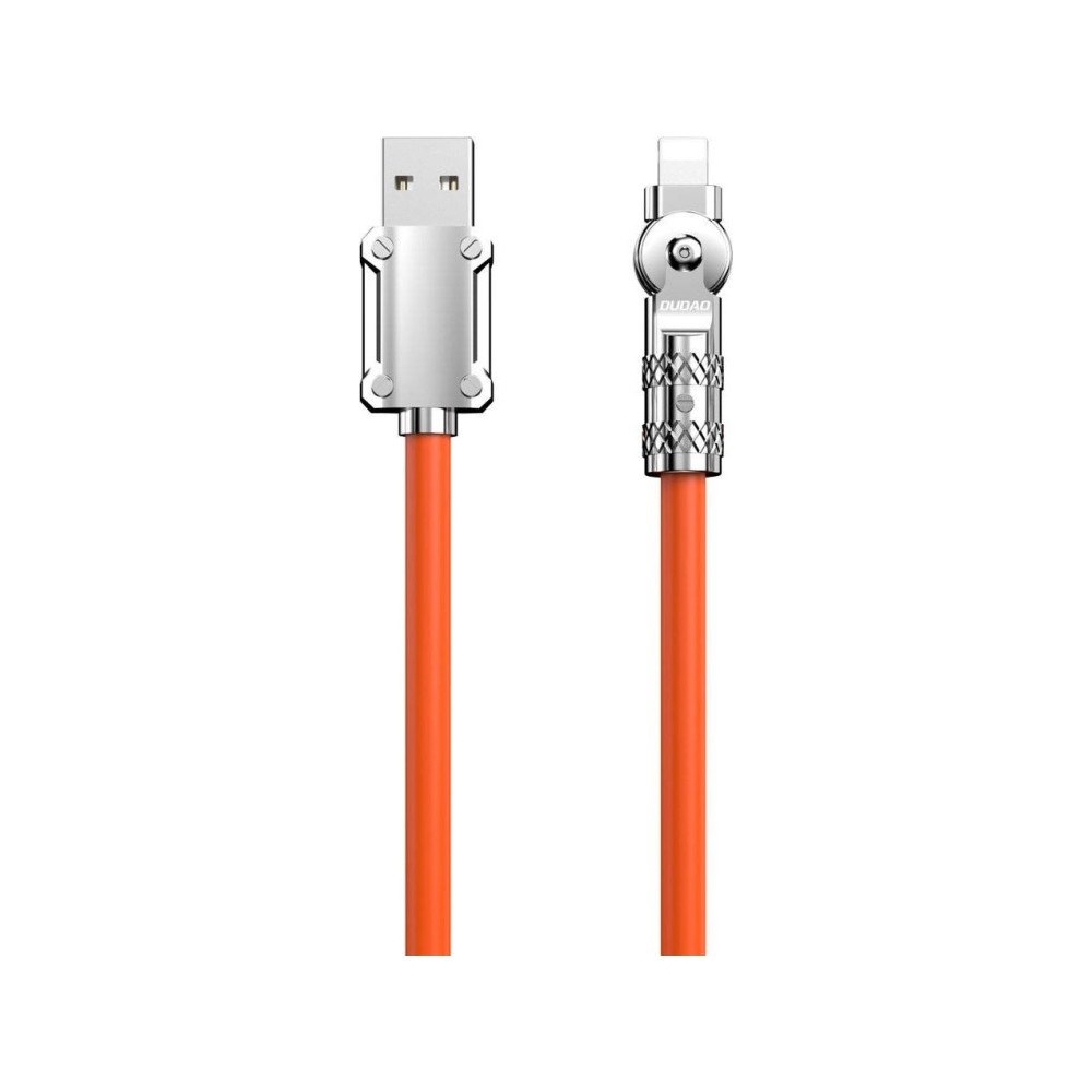 Dudao Dudao L24AL USB-A to angled Lightning cable 30W 1m 180° rota...