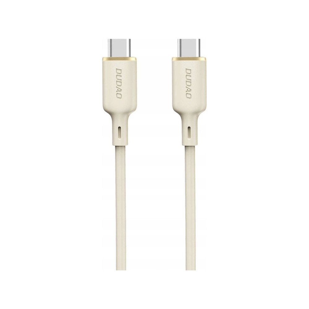 Dudao Kabel USB Dudao Kabel Dudao L7SCC USB-C / USB-C 100W 2m beżo...