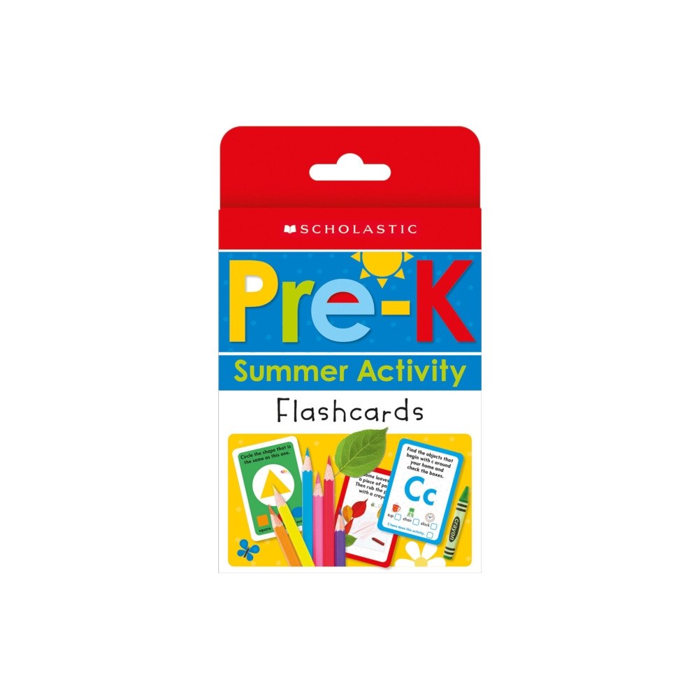 Not Stated PreK Summer Activity Flashcards (Preparing for PreK): Scholastic Early Learners (Flashcards) (häftad, eng)