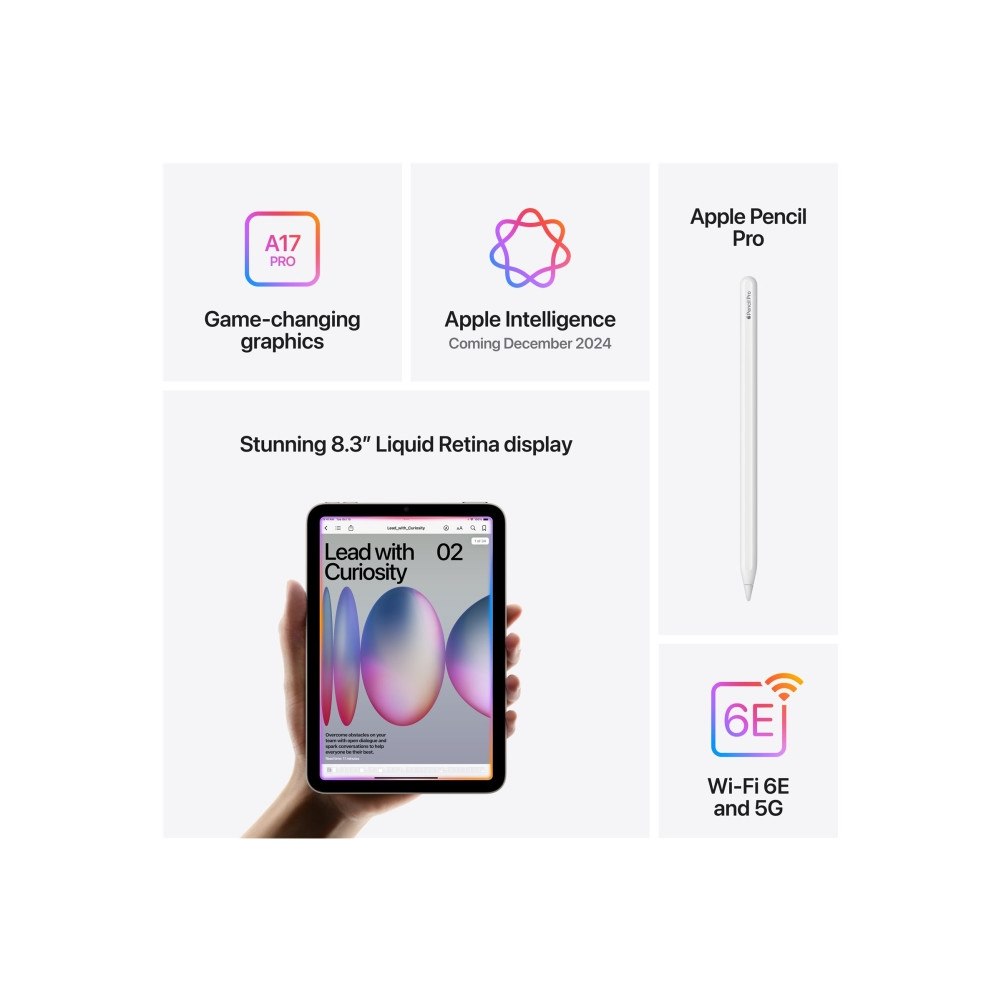 Apple Apple iPad mini A17 Pro Wi-Fi + Cellular