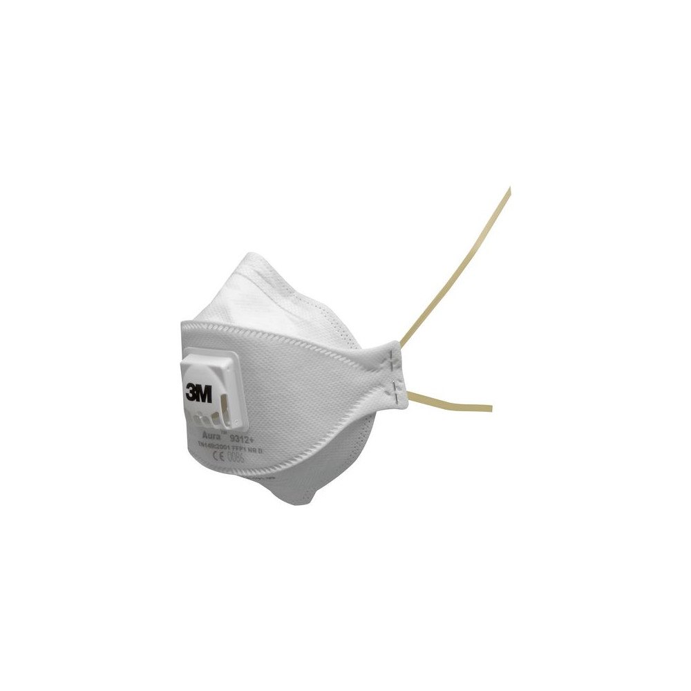 3M Andningsskydd 3M FFP1 med ventil 10/fp