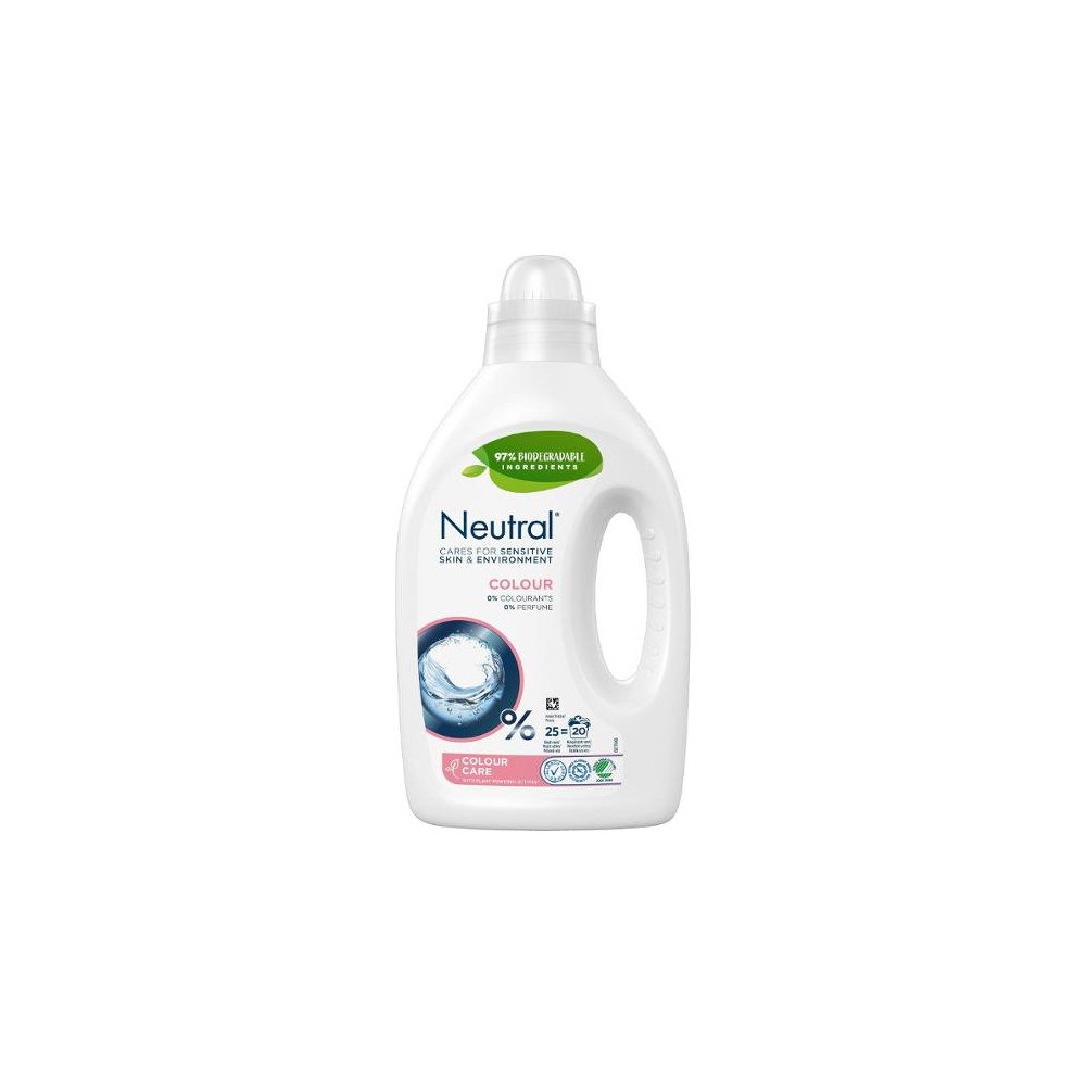 Neutral Tvättmedel NEUTRAL Colour flytande 1,25L