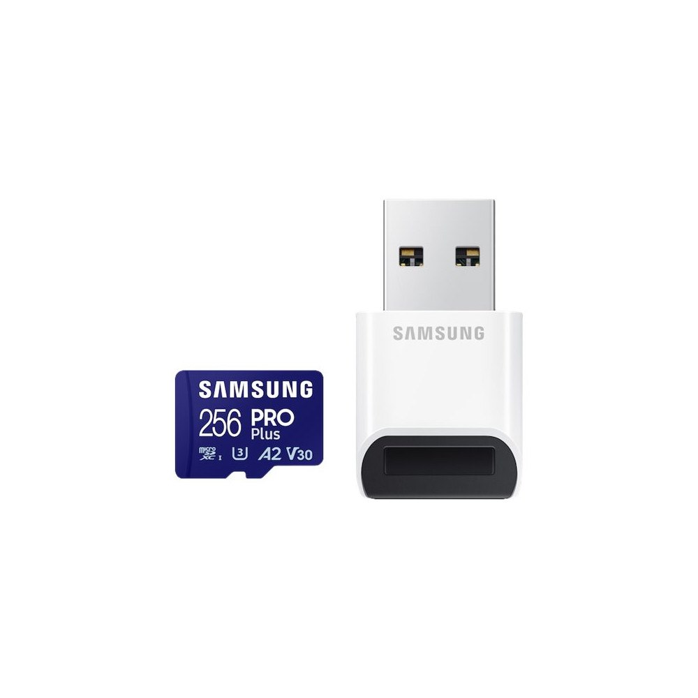 SAMSUNG Samsung PRO Plus MB-MD256SB - flash-minneskort - 256 GB - mikroSDXC UHS-I